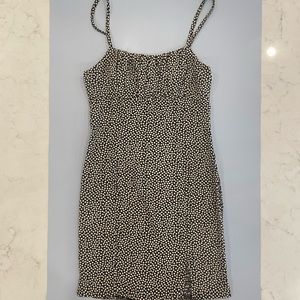 Verge Girl Black & White Floral Mini Dress